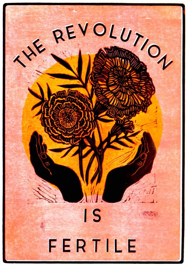 The Revolution is Fertile Sticker