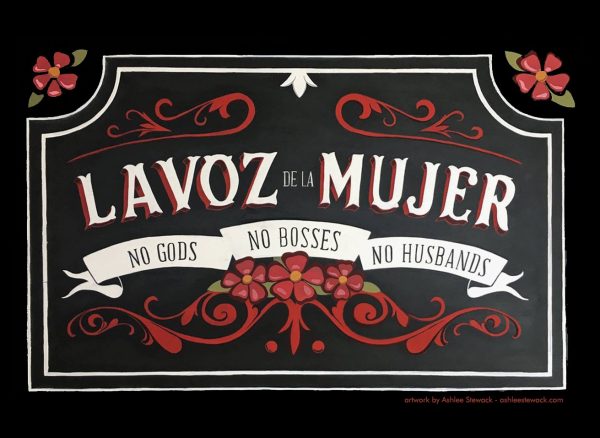 Lavoz de la mujer sticker