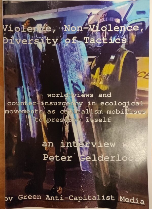 Violence, non violence, diversity of tactics A4