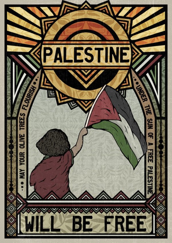 Palestine will be free sticker