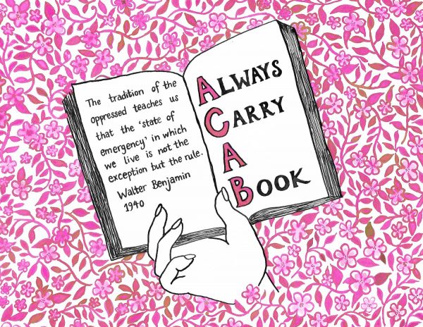 Always carry a book sticker