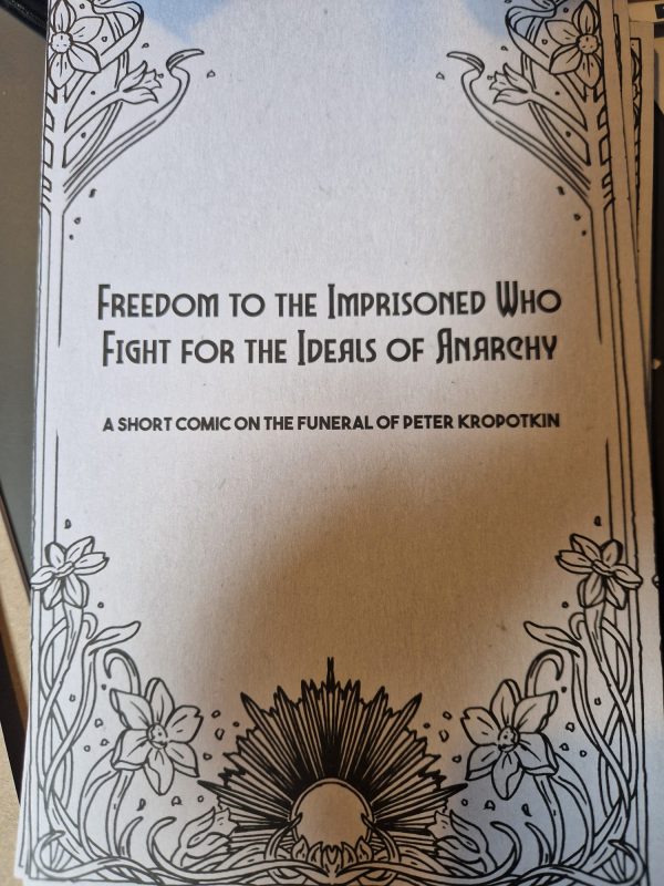Freedom to the imprisoned who fight or the ideals of anarchy