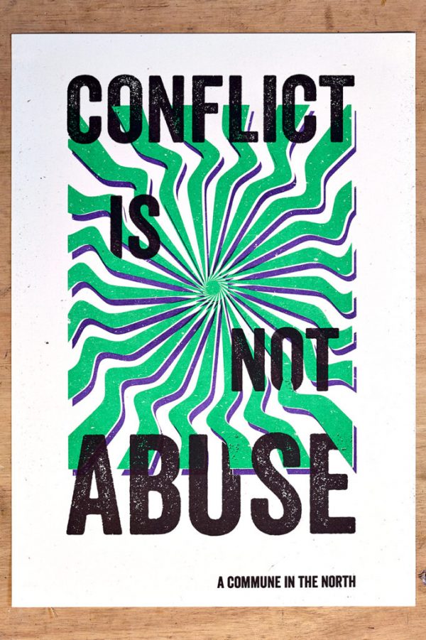 Conflict is not abuse poster