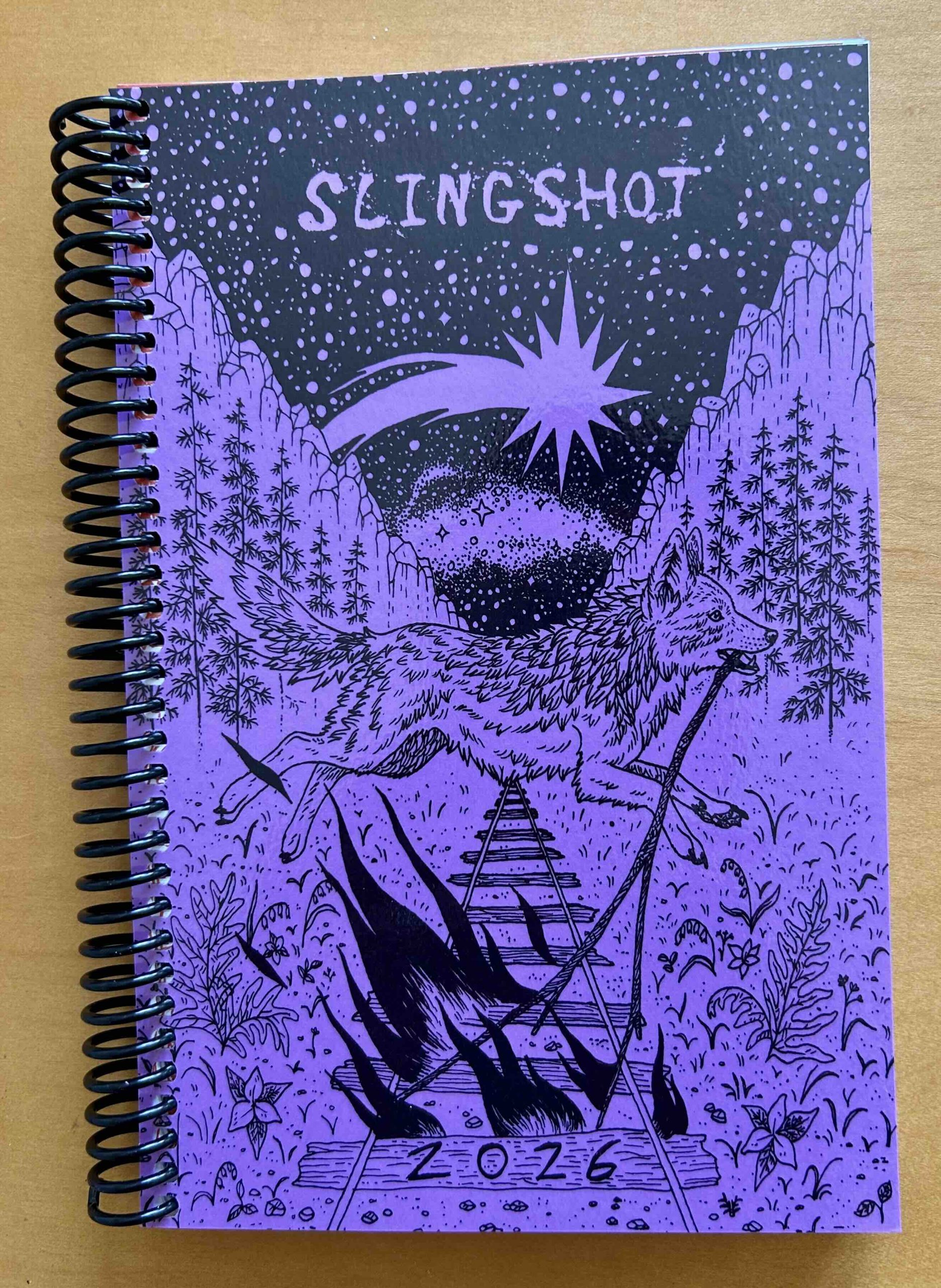 2026 Slingshot Organiser - A5 spiral bound