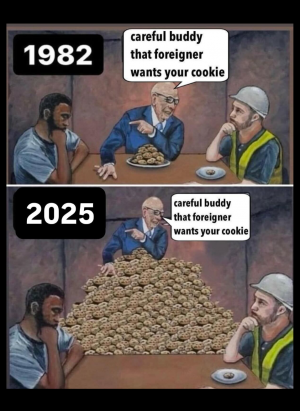 Careful buddy sticker