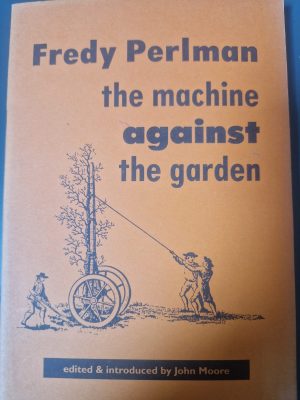 The machine against the garden